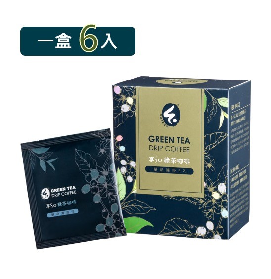 【綠茶咖啡】濾掛6入